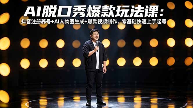 AI脱口秀爆款玩法课:抖音注册养号+AI人物图生成+爆款视频制作,零基础快速上手起号创云资源分享 | 创云网创云网创 | 千项创云 | 千项笔记 | 闪电网创 | 资源站网创 | 网创干货基地 | 网创实战教程 | 网创项目大全 | 网创副业项目 | 网创引流技巧 | 网创变现玩法 | 网创零基础入门 | 网创暴利项目 | 网创蓝海项目 | 网创实操手册 | 网创资料合集 | 网创工具分享 | 网创课程资料 | 网创技术教程 | 网创运营攻略 | 网创赚钱秘籍 | 网创被动收入 | 网创轻资产创业 | 网创低成本项目 | 创云资源库 | 创云副业指南 | 创云创业项目 | 创云干货分享 | 创云实战玩法 | 创云引流脚本 | 创云变现教程 | 创云 AI 工具 | 创云无货源 | 创云 C 单玩法 | 闲鱼无货源教程 | 闲鱼倒卖项目 | 闲鱼虚拟产品 | 闲鱼引流技巧 | 闲鱼开店攻略 | 闲鱼爆款选品 | 闲鱼自动发货 | 闲鱼副业赚钱 | 闲鱼 C 单 2.0 | 闲鱼流量玩法 | 小红书起号教程 | 小红书变现玩法 | 小红书引流攻略 | 小红书爆款文案 | 小红书素材库 | 小红书运营技巧 | 小红书虚拟资源 | 小红书带货项目 | 小红书 AI 作图 | 小红书流量密码 | 淘宝无货源开店 | 淘宝蓝海选品 | 淘宝引流技巧 | 淘宝运营教程 | 淘宝虚拟产品 | 淘宝客变现 | 淘宝爆款打造 | 淘宝新店运营 | 淘宝 C 店玩法 | 淘宝副业项目 | AI 网创项目 | AI 变现教程 | AI 文案生成 | AI 作图赚钱 | AI 视频剪辑 | AI 工具合集 | AI 自动化运营 | AI 虚拟产品 | AI 副业赚钱 | AI 引流脚本 | C 单 2.0 教程 | C 单实战玩法 | C 单引流技巧 | C 单变现攻略 | C 单项目资料 | C 单零基础教学 | C 单暴利玩法 | C 单自动脚本 | C 单流量玩法 | C 单副业项目 | 无货源电商教程 | 无货源选品技巧 | 无货源开店攻略 | 无货源虚拟项目 | 无货源自动发货 | 无货源爆款玩法 | 无货源副业赚钱 | 无货源运营手册 | 无货源工具合集 | 无货源蓝海项目 | 虚拟资源项目 | 虚拟产品变现 | 虚拟资料合集 | 虚拟产品开店 | 虚拟资源引流 | 虚拟产品教程 | 虚拟资源倒卖 | 虚拟产品暴利 | 虚拟资源自动 | 虚拟副业项目 | 副业赚钱项目 | 副业零基础入门 | 副业实操教程 | 副业变现攻略 | 副业引流技巧 | 副业工具合集 | 副业资料大全 | 副业轻资产 | 副业被动收入 | 副业暴利玩法 | 网络创业项目 | 网络赚钱教程 | 网络引流技巧 | 网络变现玩法 | 网络运营攻略 | 网络干货基地 | 网络实战手册 | 网络工具分享 | 网络课程资料 | 网络蓝海项目 | 短视频变现 | 短视频引流 | 短视频教程 | 短视频素材库 | 短视频运营 | 短视频带货 | 短视频脚本 | 短视频爆款 | 短视频 AI 剪辑 | 短视频副业 | 自媒体变现 | 自媒体起号 | 自媒体运营 | 自媒体文案 | 自媒体素材 | 自媒体引流 | 自媒体教程 | 自媒体副业 | 自媒体工具 | 自媒体干货 | 电商运营教程 | 电商引流技巧 | 电商变现玩法 | 电商选品攻略 | 电商工具合集 | 电商开店教程 | 电商爆款打造 | 电商虚拟项目 | 电商副业赚钱 | 电商蓝海项目 | 引流技术教程 | 精准引流玩法 | 全自动引流 | 私域引流技巧 | 社群引流攻略 | 短视频引流 | 图文引流教程 | 引流脚本合集 | 引流干货基地 | 引流实战玩法 | 变现技巧大全 | 变现项目合集 | 变现实操教程 | 变现工具分享 | 变现攻略手册 | 暴利变现玩法 | 被动变现项目 | 轻资产变现 | 虚拟变现教程 | 副业变现秘籍 | 千像网创资源 | 千像副业教程 | 千像引流干货 | 闪电网创项目 | 闪电变现玩法 | 闪电副业赚钱 | 资源站网创库 | 资源站副业集 | 资源站引流技 | 资源站变现法创云网创