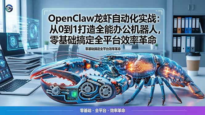 OpenClaw龙虾自动化实战:从0到1打造全能办公机器人,零基础搞定全平台效率革命创云资源分享 | 创云网创云网创 | 千项创云 | 千项笔记 | 闪电网创 | 资源站网创 | 网创干货基地 | 网创实战教程 | 网创项目大全 | 网创副业项目 | 网创引流技巧 | 网创变现玩法 | 网创零基础入门 | 网创暴利项目 | 网创蓝海项目 | 网创实操手册 | 网创资料合集 | 网创工具分享 | 网创课程资料 | 网创技术教程 | 网创运营攻略 | 网创赚钱秘籍 | 网创被动收入 | 网创轻资产创业 | 网创低成本项目 | 创云资源库 | 创云副业指南 | 创云创业项目 | 创云干货分享 | 创云实战玩法 | 创云引流脚本 | 创云变现教程 | 创云 AI 工具 | 创云无货源 | 创云 C 单玩法 | 闲鱼无货源教程 | 闲鱼倒卖项目 | 闲鱼虚拟产品 | 闲鱼引流技巧 | 闲鱼开店攻略 | 闲鱼爆款选品 | 闲鱼自动发货 | 闲鱼副业赚钱 | 闲鱼 C 单 2.0 | 闲鱼流量玩法 | 小红书起号教程 | 小红书变现玩法 | 小红书引流攻略 | 小红书爆款文案 | 小红书素材库 | 小红书运营技巧 | 小红书虚拟资源 | 小红书带货项目 | 小红书 AI 作图 | 小红书流量密码 | 淘宝无货源开店 | 淘宝蓝海选品 | 淘宝引流技巧 | 淘宝运营教程 | 淘宝虚拟产品 | 淘宝客变现 | 淘宝爆款打造 | 淘宝新店运营 | 淘宝 C 店玩法 | 淘宝副业项目 | AI 网创项目 | AI 变现教程 | AI 文案生成 | AI 作图赚钱 | AI 视频剪辑 | AI 工具合集 | AI 自动化运营 | AI 虚拟产品 | AI 副业赚钱 | AI 引流脚本 | C 单 2.0 教程 | C 单实战玩法 | C 单引流技巧 | C 单变现攻略 | C 单项目资料 | C 单零基础教学 | C 单暴利玩法 | C 单自动脚本 | C 单流量玩法 | C 单副业项目 | 无货源电商教程 | 无货源选品技巧 | 无货源开店攻略 | 无货源虚拟项目 | 无货源自动发货 | 无货源爆款玩法 | 无货源副业赚钱 | 无货源运营手册 | 无货源工具合集 | 无货源蓝海项目 | 虚拟资源项目 | 虚拟产品变现 | 虚拟资料合集 | 虚拟产品开店 | 虚拟资源引流 | 虚拟产品教程 | 虚拟资源倒卖 | 虚拟产品暴利 | 虚拟资源自动 | 虚拟副业项目 | 副业赚钱项目 | 副业零基础入门 | 副业实操教程 | 副业变现攻略 | 副业引流技巧 | 副业工具合集 | 副业资料大全 | 副业轻资产 | 副业被动收入 | 副业暴利玩法 | 网络创业项目 | 网络赚钱教程 | 网络引流技巧 | 网络变现玩法 | 网络运营攻略 | 网络干货基地 | 网络实战手册 | 网络工具分享 | 网络课程资料 | 网络蓝海项目 | 短视频变现 | 短视频引流 | 短视频教程 | 短视频素材库 | 短视频运营 | 短视频带货 | 短视频脚本 | 短视频爆款 | 短视频 AI 剪辑 | 短视频副业 | 自媒体变现 | 自媒体起号 | 自媒体运营 | 自媒体文案 | 自媒体素材 | 自媒体引流 | 自媒体教程 | 自媒体副业 | 自媒体工具 | 自媒体干货 | 电商运营教程 | 电商引流技巧 | 电商变现玩法 | 电商选品攻略 | 电商工具合集 | 电商开店教程 | 电商爆款打造 | 电商虚拟项目 | 电商副业赚钱 | 电商蓝海项目 | 引流技术教程 | 精准引流玩法 | 全自动引流 | 私域引流技巧 | 社群引流攻略 | 短视频引流 | 图文引流教程 | 引流脚本合集 | 引流干货基地 | 引流实战玩法 | 变现技巧大全 | 变现项目合集 | 变现实操教程 | 变现工具分享 | 变现攻略手册 | 暴利变现玩法 | 被动变现项目 | 轻资产变现 | 虚拟变现教程 | 副业变现秘籍 | 千像网创资源 | 千像副业教程 | 千像引流干货 | 闪电网创项目 | 闪电变现玩法 | 闪电副业赚钱 | 资源站网创库 | 资源站副业集 | 资源站引流技 | 资源站变现法创云网创